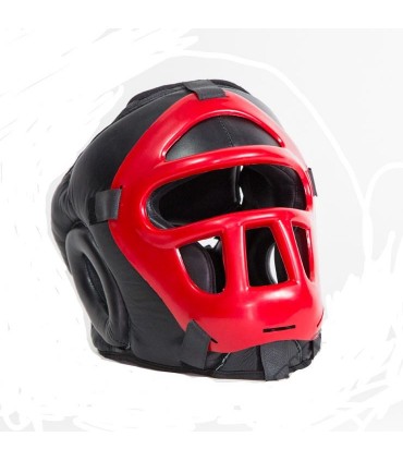 BUDDHA ΔΕΡΜΑΤΙΝΗ ΚΑΣΚΑ ΜΕ ΠΛΕΓΜΑ red