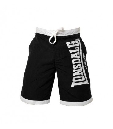 LONSDALE ΒΕΡΜΟΥΔΑ-ΜΑΓΙΟ CLENNELL black/white