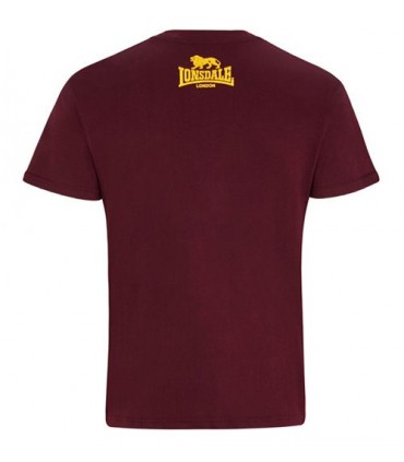 LONSDALE ΚΟΝΤΟΜΑΝΙΚΟ LOGO oxblood