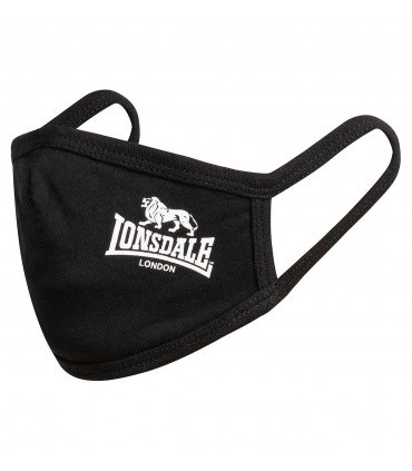 LONSDALE ΜΑΣΚΑ ΠΡΟΣΤΑΣΙΑΣ ΠΡΟΣΩΠΟΥ BLACK