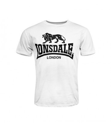 LONSDALE ΚΟΝΤΟΜΑΝΙΚΟ LOGO white