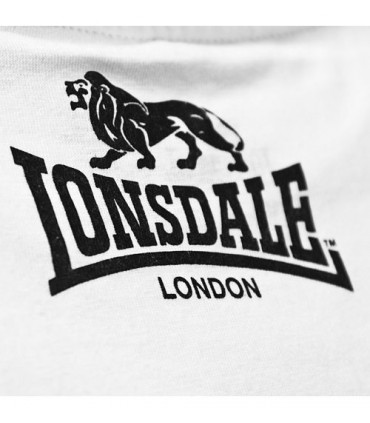 LONSDALE ΚΟΝΤΟΜΑΝΙΚΟ LOGO white