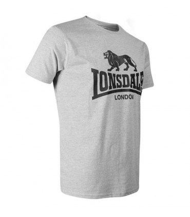 LONSDALE ΚΟΝΤΟΜΑΝΙΚΟ LOGO grey