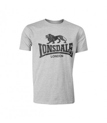 LONSDALE ΚΟΝΤΟΜΑΝΙΚΟ LOGO grey