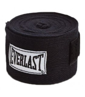 EVERLAST Classic Cotton Handwraps (2.75m) black