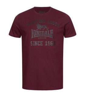 LONSDALE ΑΝΔΡΙΚΟ ΚΟΝΤΟΜΑΝΙΚΟ TORBAY oxblood