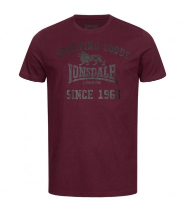 LONSDALE ΑΝΔΡΙΚΟ ΚΟΝΤΟΜΑΝΙΚΟ TORBAY oxblood