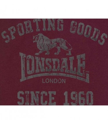 LONSDALE ΑΝΔΡΙΚΟ ΚΟΝΤΟΜΑΝΙΚΟ TORBAY oxblood