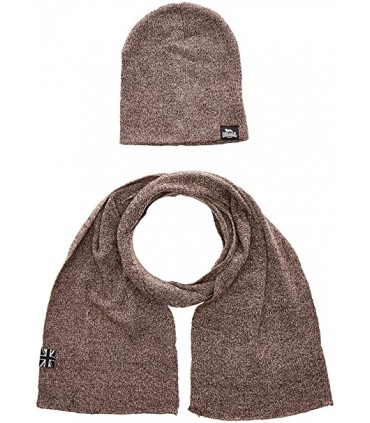 LONSDALE ΣΕΤ ΚΑΣΚΟΛ ΚΑΙ ΣΚΟΥΦΟΣ LEAFIELD Marl Brown