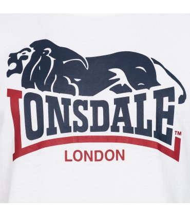 LONSDALE ΑΝΔΡΙΚΟ ΚΟΝΤΟΜΑΝΙΚΟ LOSCOE white