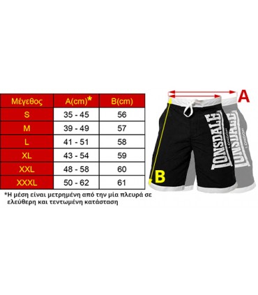 LONSDALE ΒΕΡΜΟΥΔΑ-ΜΑΓΙΟ CLENNELL black/white