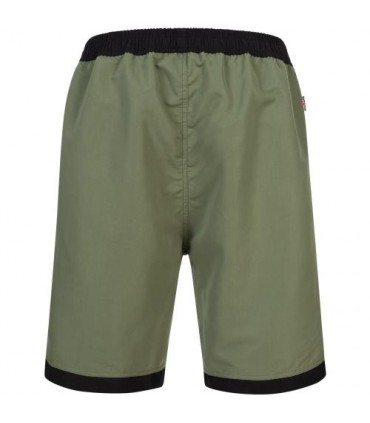 LONSDALE ΒΕΡΜΟΥΔΑ-ΜΑΓΙΟ CLENNELL black/olive