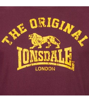 LONSDALE ΚΟΝΤΟΜΑΝΙΚΟ ORIGINAL vintage oxblood