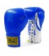 EVERLAST 1910 CLASSIC LACE GLOVES LEATHER blue