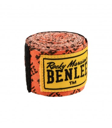 BENLEE ΜΠΑΝΤΑΖ ALLOVER WRAPS 300cm Neon Orange