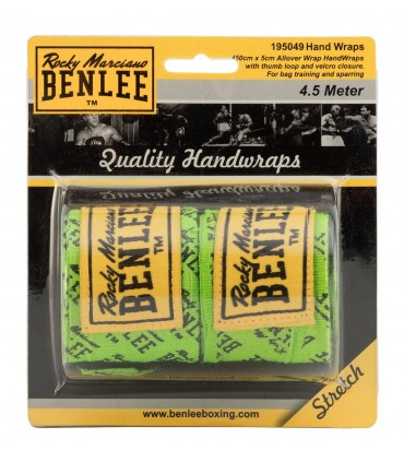 BENLEE ΜΠΑΝΤΑΖ ALLOVER WRAPS 300cm Neon Green