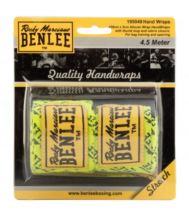 BENLEE ΜΠΑΝΤΑΖ ALLOVER WRAPS 300cm Neon yellow