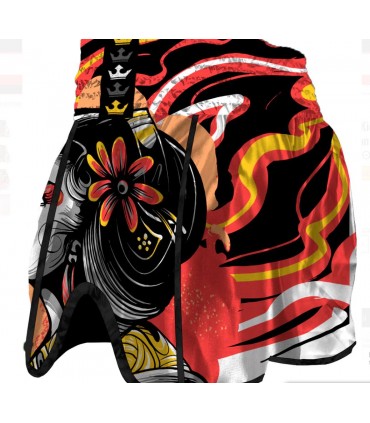 BUDDHA MUAY THAI SHORTS GEISHA