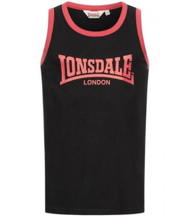 LONSDALE ΑΜΑΝΙΚΟ ΦΑΝΕΛΑΚΙ KNOCKAN black/red