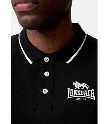 LONSDALE POLO ΜΠΛΟΥΖΑΚΙ BALLYGALLEY black