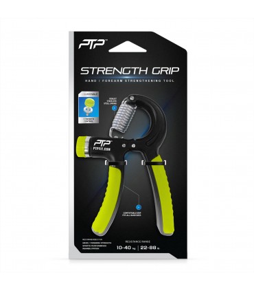 PTP STRENGTH HAND GRIPS black/lime