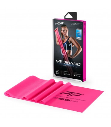 PTP MEDIBAND ΛΑΣΤΙΧΟ ΚΟΡΔΕΛΑ ULTRA LIGHT pink