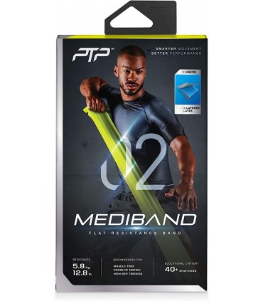 PTP MEDIBAND ΛΑΣΤΙΧΟ ΚΟΡΔΕΛΑ LIGHT yellow
