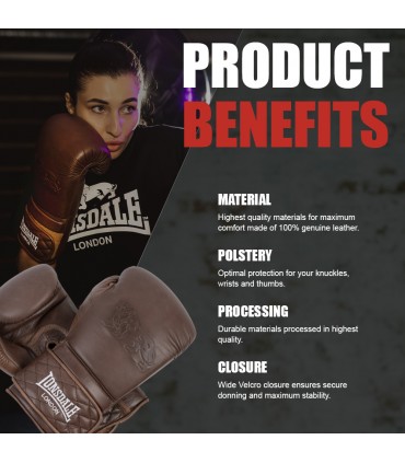 LONSDALE ΓΑΝΤΙΑ ΠΡΟΠΟΝΗΣΗΣ VINTAGE SPAR