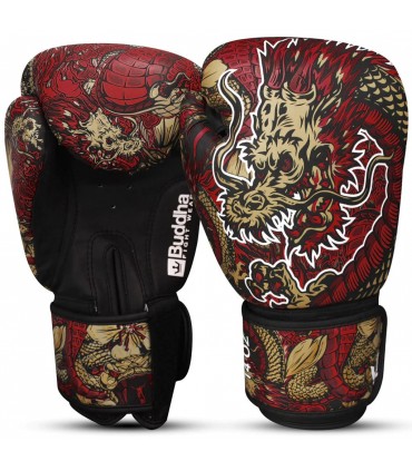 BUDDHA ΓΑΝΤΙΑ ΠΡΟΠΟΝΗΣΗΣ DRAGON red