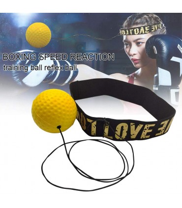 BUDDHA SPEED REFLEX BALL yellow