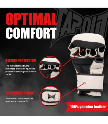 TAPOUT ΔΕΡΜΑΤΙΝΑ ΓΑΝΤΙΑ MMA RUCTION