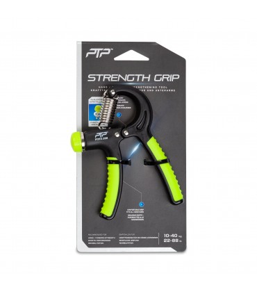 PTP STRENGTH HAND GRIPS black/lime