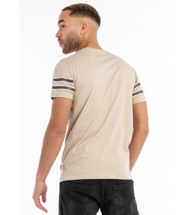 LONSDALE ΚΟΝΤΟΜΑΝΙΚΟ BROUSTER Sand/Navy/Red