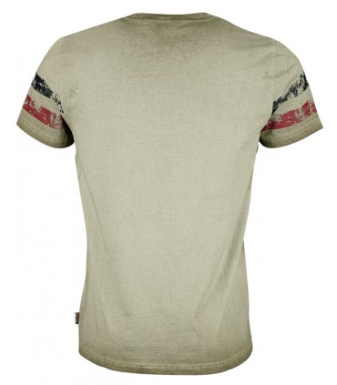 LONSDALE ΚΟΝΤΟΜΑΝΙΚΟ SKELD Sand/Navy/Red