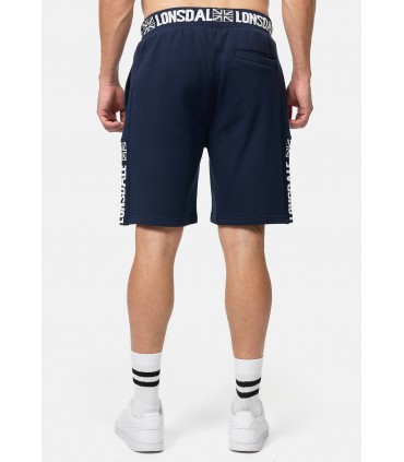 LONSDALE ΑΝΔΡΙΚΗ ΒΕΡΜΟΥΔΑ BRAY navy/white