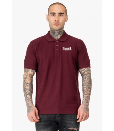 LONSDALE ΑΝΔΡΙΚΟ POLO ΜΠΛΟΥΖΑΚΙ LINGHOLME oxblood