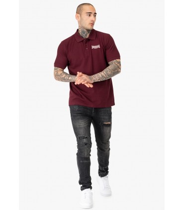 LONSDALE ΑΝΔΡΙΚΟ POLO ΜΠΛΟΥΖΑΚΙ LINGHOLME oxblood