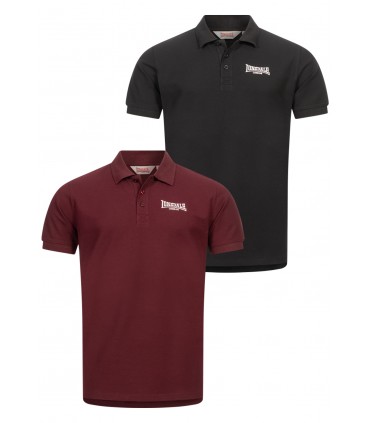LONSDALE ΑΝΔΡΙΚΟ POLO ΜΠΛΟΥΖΑΚΙ LINGHOLME oxblood