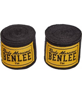 BENLEE HANDWRAPS black 450cm elastic