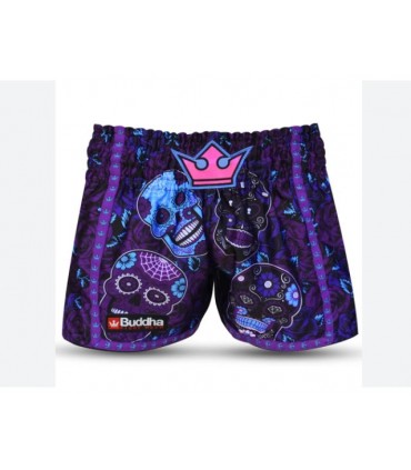 BUDDHA MUAY THAI SHORTS MEXICAN purple