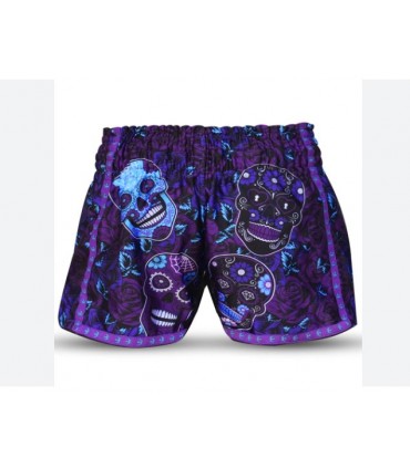 BUDDHA MUAY THAI SHORTS MEXICAN purple