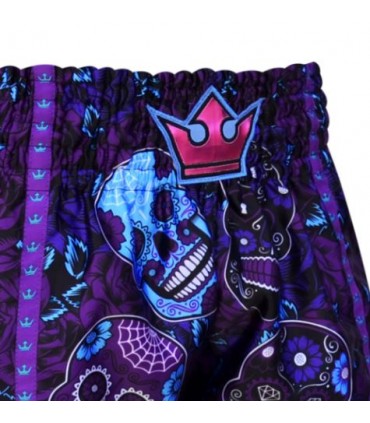 BUDDHA MUAY THAI SHORTS MEXICAN purple