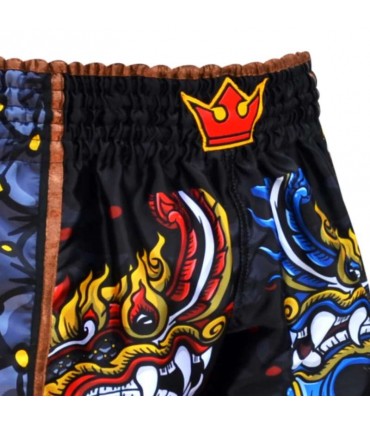 BUDDHA MUAY THAI SHORTS SANKE black