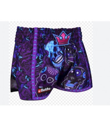 BUDDHA MUAY THAI SHORTS MEXICAN purple