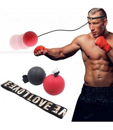 BUDDHA SPEED REFLEX BALL red