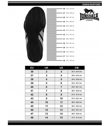 LONSDALE ΠΑΠΟΥΤΣΙΑ ΠΥΓΜΑΧΙΑΣ RUFFORD black