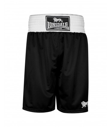 LONSDALE BOXING SHORTS AMATEUR TRUNK black