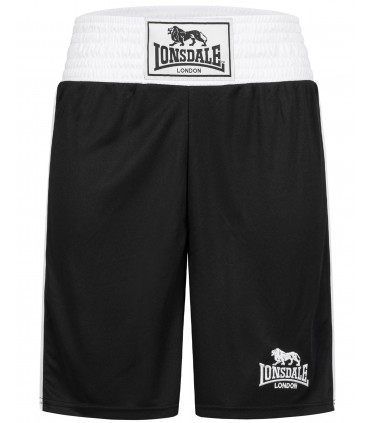 LONSDALE BOXING SHORTS AMATEUR TRUNK black
