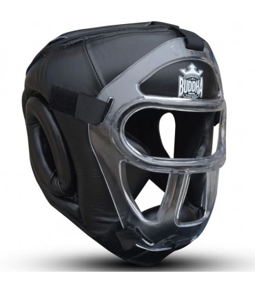 BUDDHA ΔΕΡΜΑΤΙΝΗ ΚΑΣΚΑ ΜΕ ΠΛΕΓΜΑ black