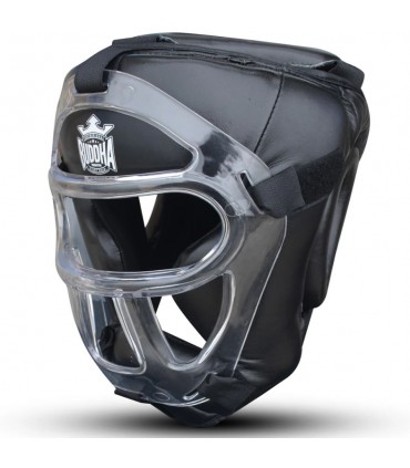 BUDDHA ΔΕΡΜΑΤΙΝΗ ΚΑΣΚΑ ΜΕ ΠΛΕΓΜΑ black